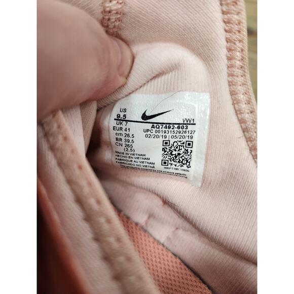 Nike Womens Air Max Bella TR 2 AQ7492-603 Pink Rose Gold Running Shoes Size 9.5 - Picture 8 of 8
